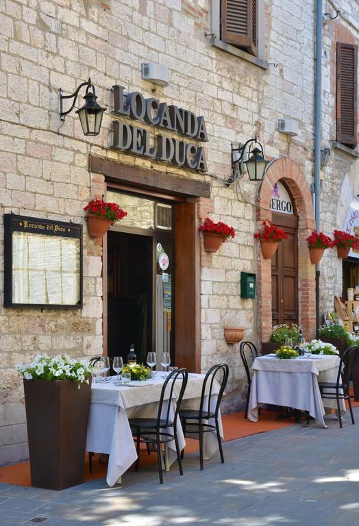 Locanda Del Duca Gubbio Zewnętrze zdjęcie